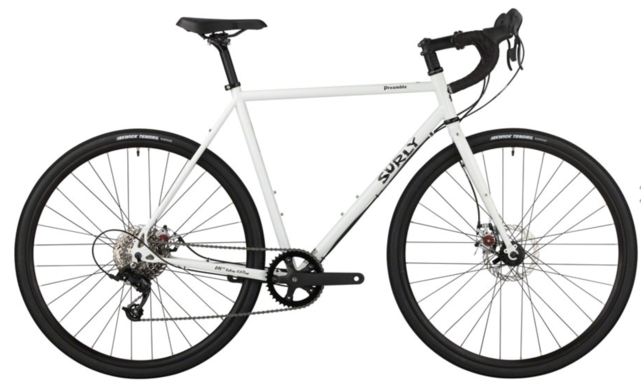 Surly Preamble Drop Bar Bike - 700c, Thorfrost White, Large Surly Preamble Drop Bar Bike - 700c, Thorfrost White, Large