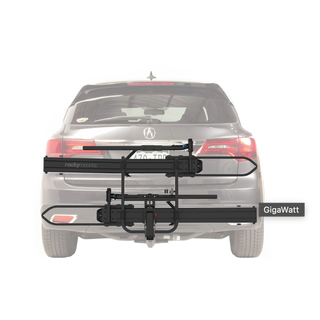 Rocky Mounts Gigawatt 2-bike hitch auto rack - E-bikes up to 80lb per bike