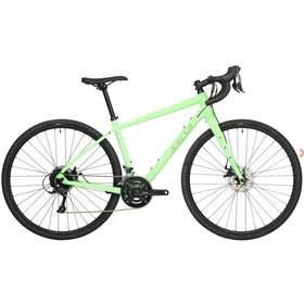 Demo Bike -  Salsa Journeyer Drop Bar Sora 2x9 Bike - 700c, Aluminum, Citrus Green, 57cm