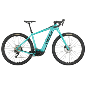 Salsa Tributary GRX 600 Ebike - 29 Aluminum Teal Small