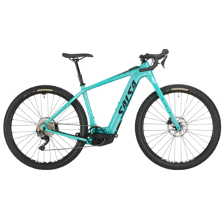 Salsa Tributary GRX 600 Ebike - 29 Aluminum Teal Small