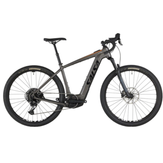 Salsa Tributary Apex Eagle SUS Ebike - 29", Aluminum, Charcoal