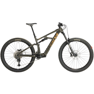 Salsa Moraine Cues 10 Ebike - 29", Aluminum, Coffee Black