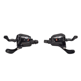 microSHIFT R11 Trigger Shifter Set, 11-Speed Road, Double, Optical Indicator, Shimano Compatible