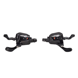 microSHIFT R11 Trigger Shifter Set, 11-Speed Road, Double, Optical Indicator, Shimano Compatible