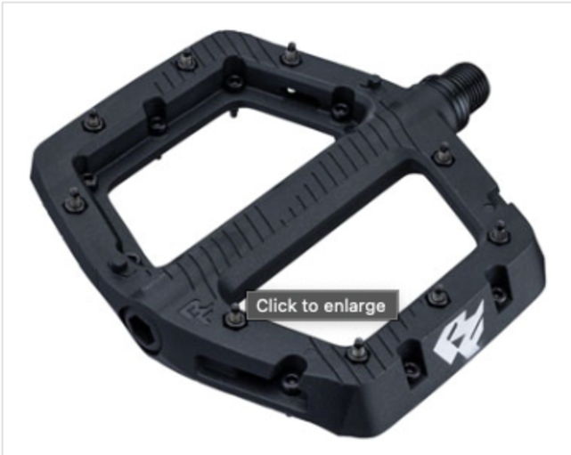 RaceFace Chester Pedals - Platform, Composite, 9/16", Large, Black