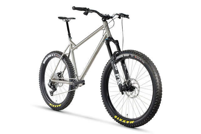 Clydesdale Steer M5 GX AXS - Titanium 29er Mountain Bike Clydesdale Steer M5 GX AXS - Titanium 29er Mountain Bike