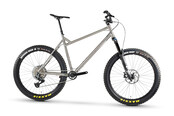 Clydesdale Steer M5 GX AXS - Titanium 29er Mountain Bike Clydesdale Steer M5 GX AXS - Titanium 29er Mountain Bike