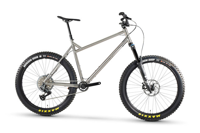 Clydesdale Steer M5 GX AXS - Titanium 29er Mountain Bike Clydesdale Steer M5 GX AXS - Titanium 29er Mountain Bike