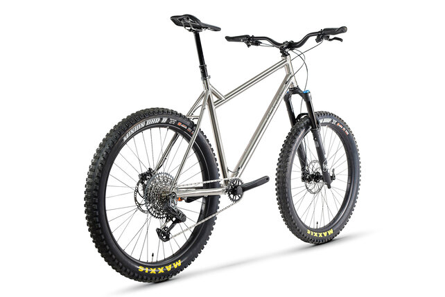 Clydesdale Steer M5 GX AXS - Titanium 29er Mountain Bike Clydesdale Steer M5 GX AXS - Titanium 29er Mountain Bike