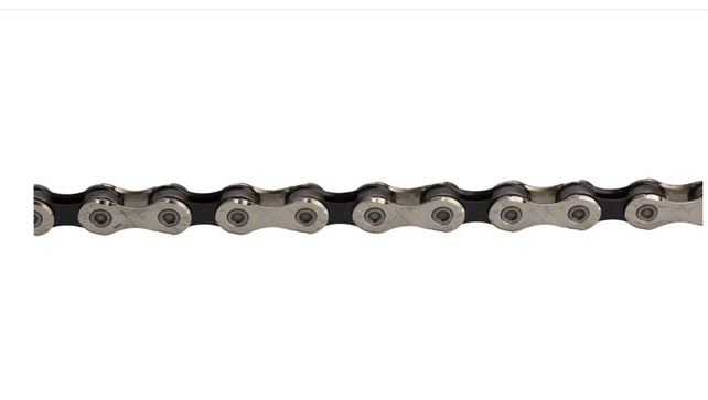 KMC X11 Chain - 11-Speed, 118 Links, Silver/Black