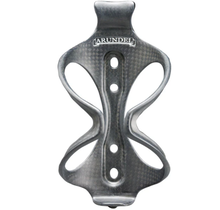 Arundel Bottle Cage Mandible  Carbon Fiber matte 3K weave - Ultimate Bottle Retention