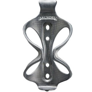 Arundel Bottle Cage Mandible  Carbon Fiber matte 3K weave - Ultimate Bottle Retention