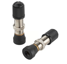 Stan's No Tubes Tubeless Schrader Valves - Silver 32mm