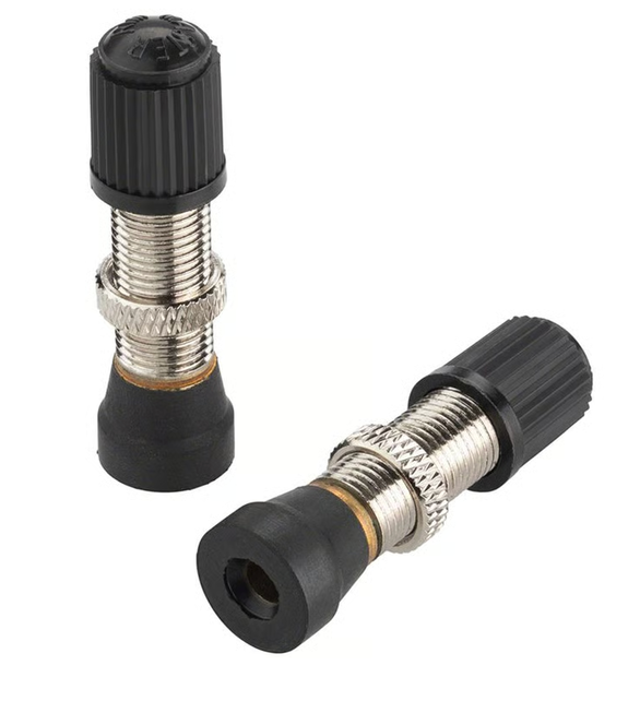 Stan's No Tubes Tubeless Schrader Valves - Silver 32mm