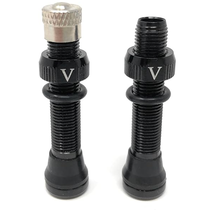 Velotubes Tubeless Schrader Valves 46mm Black