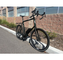 Zinn Custom Titanium Gravel E-Bike - Used in great condition for 6'7" - 6'11" rider