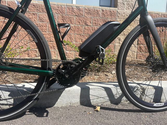 Zinn Custom Titanium Gravel E-Bike - Used in great condition for 6'7" - 6'11" rider