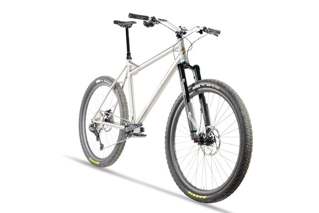 Clydesdale Bronco M5 Eagle 90 - Titanium 32er Mountain Bike