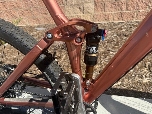 Zinn B.I.G. full suspension MTB- size XL/XXL- Gold