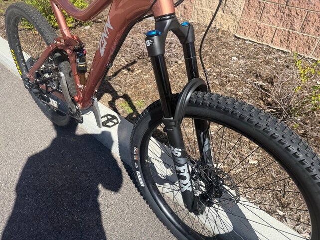 Zinn B.I.G. full suspension MTB- size XL/XXL- Gold