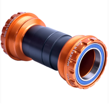 Wheels Mfg Bottom Bracket - T47 Outboard ABEC-3 BB for 30mm Cranks - ORANGE