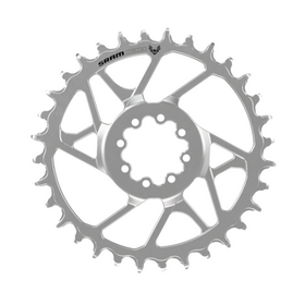 SRAM Eagle 90 T-Type Direct Mount Chainring - 32t, 12-Speed, 8-Bolt Direct Mount, 3mm Offset, Steel, Silver