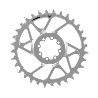 SRAM Eagle 90 T-Type Direct Mount Chainring - 32t, 12-Speed, 8-Bolt Direct Mount, 3mm Offset, Steel, Silver