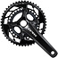 Shimano Shimano GRX FC-RX820-2 Crankset - 12-Speed, 48/31t, 110/80 BCD, Hollowtech II, Black