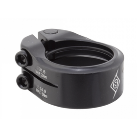 SEATPOST CLAMP ORGIN8 CLAMPDOWN DBL 34.9/31.6 BK