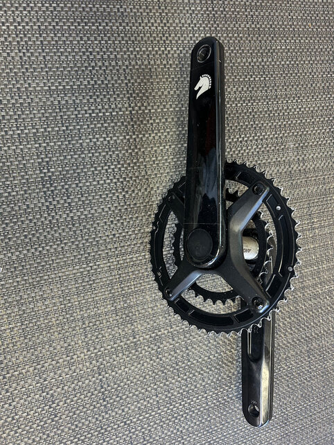 Used 2023 Clydesdale Road Bike Crankset - 3-Bolt Direct Mount - 30mm Spindle 210mm