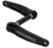Used RaceFace Ride Fat Bike Crankset - 175mm, Direct Mount, RaceFace EXISpindle Interface, For 190mm Rear Spacing, Black