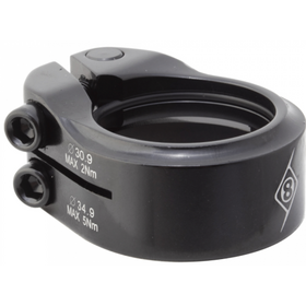 Origin 8 Clampdown Double Seatpost Clamp 34.9/30.9 BK
