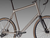 Clydesdale Team ER1 - Titanium gravel/road/touring bike - electronic shifting Clydesdale Team ER1 - Titanium gravel/road/touring bike - electronic shifting