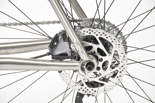 Clydesdale Team ER1 - Titanium gravel/road/touring bike - electronic shifting Clydesdale Team ER1 - Titanium gravel/road/touring bike - electronic shifting