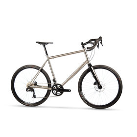 Clydesdale Team GR1 - GRX Di2 2x12- Titanium Gravel bike - electronic shifting