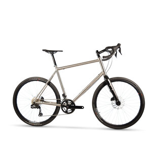 Clydesdale Team GR1 - GRX Di2 2x12- Titanium Gravel bike - electronic shifting
