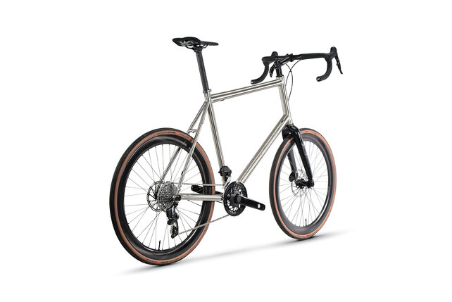 Clydesdale Team ER5 Force AXS 2x12 - Titanium AllRoad Bike - electronic shifting