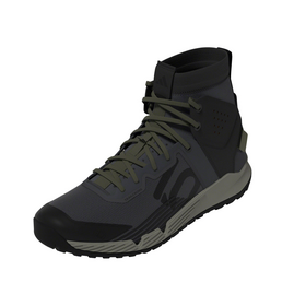 Five Ten Trailcross Mid Pro Flat Shoes - Men's, Gray Six/Core Black/Olive Strata
