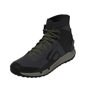 Five Ten Trailcross Mid Pro Flat Shoes - Men's, Gray Six/Core Black/Olive Strata