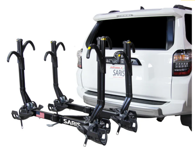 Saris SuperClamp G3 4-Bike Hitch Rack, Bike Transport System