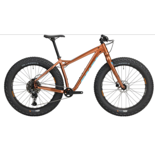 Salsa Heyday! Cues Fat Tire Bike - 26", Aluminum, Bronze
