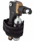 TOPEAK TUBELESS TUBI MASTER+ w/1 16G CART-2in1 REAMER/PLUG TOOL-KNIFE-STRAP MOUNT