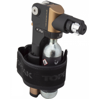 TOPEAK TUBELESS TUBI MASTER+ w/1 16G CART-2in1 REAMER/PLUG TOOL-KNIFE-STRAP MOUNT