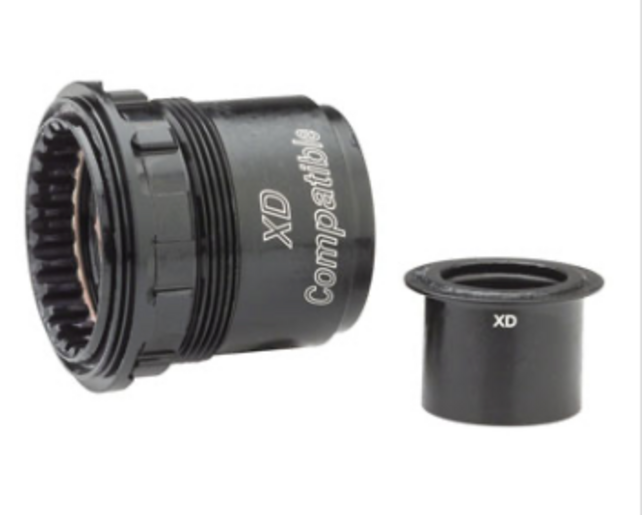 DT Swiss Ratchet Freehub Body - SRAM XD, Standard, Aluminum, Sealed Bearing, Kit w/ End Cap, 12 x 142 mm