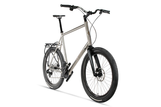 Clydesdale Rein H3 AXS Pro Hybrid - Titanium city bike