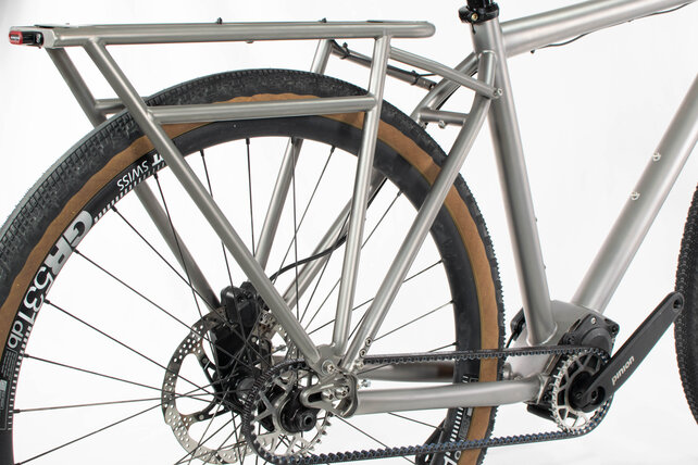 Demo Bike - Lightly Used Zinn Custom Touring bike with Pinion Belt Drive