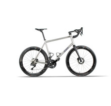 Dolomite In-route Red AXS - Custom Titanium Road bike