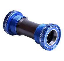 Threaded MTB ABEC-3 BB for 24mm Cranks (Shimano) - Blue