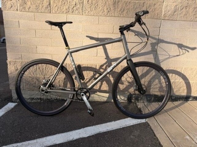 used Bike - Excellent Condition Zinn Custom Flat Bar All-Road bike with Rohloff Hub 6'3" to 6'7" rider